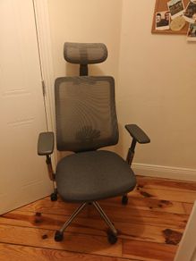 COLAMY ATLAS Ergonomic Office Chair W/ Headrest, Lumbar, 4D Arms
