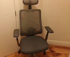 COLAMY ATLAS Ergonomic Office Chair W/ Headrest, Lumbar, 4D Arms