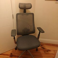 COLAMY ATLAS Ergonomic Office Chair W/ Headrest, Lumbar, 4D Arms