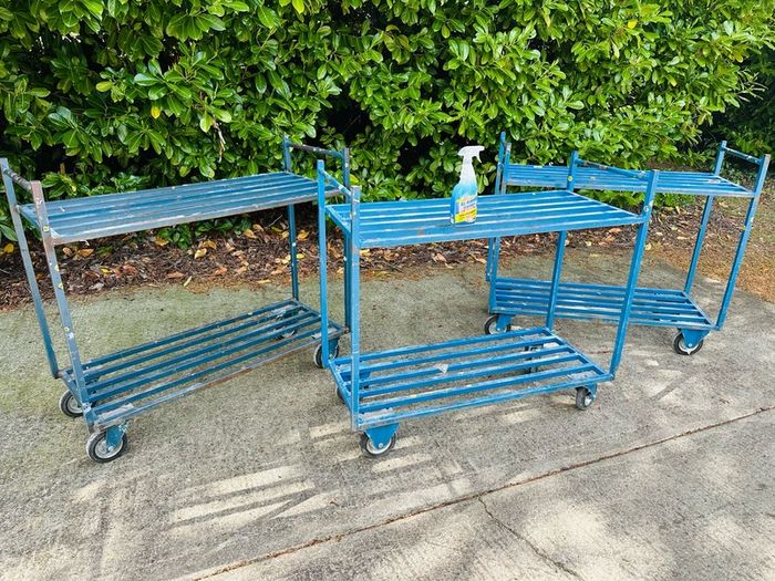Warehouse Supermarket Workshop Trolleys