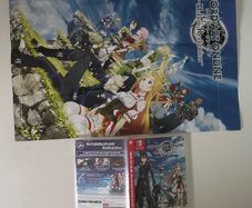Nintendo Switch Sword Art Online Hollow Realisation game & poster