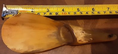 SPOON???? carved out of a horn/ bone
