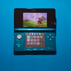 3DS Aqua Blue (Modded)