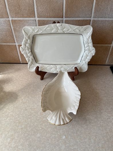 Lenox Vanity tray & Lenox Dove abided Bowl