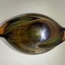 Large Czech Sommerso Art Glass Sculptural Bowl. c.1960s Image 8