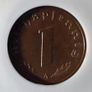 War-time Germany 1939A 1 Reichspfennig NGC Graded MS65 BN Image 4