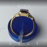 New 18ct Yellow Gold Hand Made Ring. ( Only  X2 Made ) Very Unusual Image 3