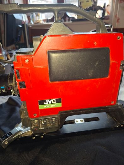 Vintage JVC KY-210 (or KY-210E) three-tube Saticon TV Professional Broadcast Video Camera from the early 1970s
