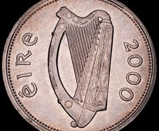 [#2556] - Ireland 2000 | Millennium | Irish 1 Pound | Deer | Km.31 | Unc