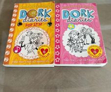 2 books Dork diaries