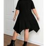 Black Tunic Dress size 20 + matching long necklaces available Image 3
