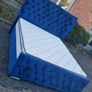 Dubai Wingback Frame Beds With Mattress Image 3