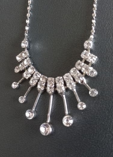 Vintage Diamonte Necklace