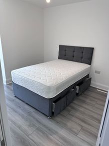 Small double bed