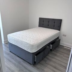 Small double bed