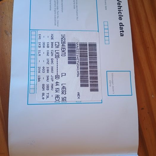 vintage VW vento 1.4 cl
