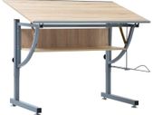 Teenager's Drafting Table Oak 110x60x87 cm MDF