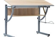 Teenager's Drafting Table Oak 110x60x87 cm MDF