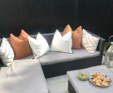 Outdoor corner sofa