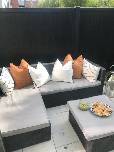 Outdoor corner sofa