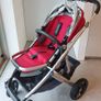 Uppababy Vista Travel System in Red Image 2