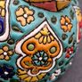 Bowls - Set of 2 Minakari Ceramic Footed Bowl Hand Painted Decorative Image 8