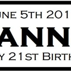 Personalised Birthday Plates