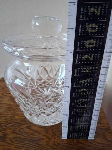 Cavan Crystal Cookie Jar