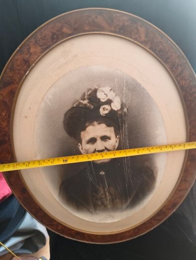 antique framed photograph