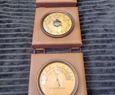 Vintage Three-Piece Wall Weather Station