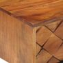 Coffee Table 68x68x38 cm Solid Acacia Wood Image 4