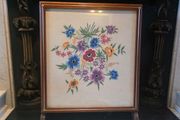 Vintage fire screen