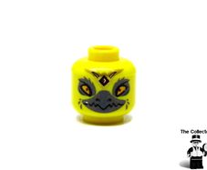 Lego Yellow Chima Error Prototype Test Print Colour Yellow Head Rare And Hard To Find