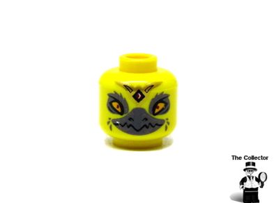 Lego Yellow Chima Error Prototype Test Print Colour Yellow Head Rare And Hard To Find