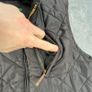 Lauren Ralph Lauren Womens Gilet Size M Black Quilted Bodywarmer - Ribbed Image 5