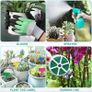 _Garden Tools Set, 11 in 1 Garden Tool Set with Bag, Stainless Steel Pruning Shears, Planting Trowel, Weed Trowel, Rake, Weed Fork, Pointed Shovel, Spray Accessory Set for Garden Care Image 4