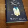 The Midnight Library by Matt Haig Hardcover Novel Image 3