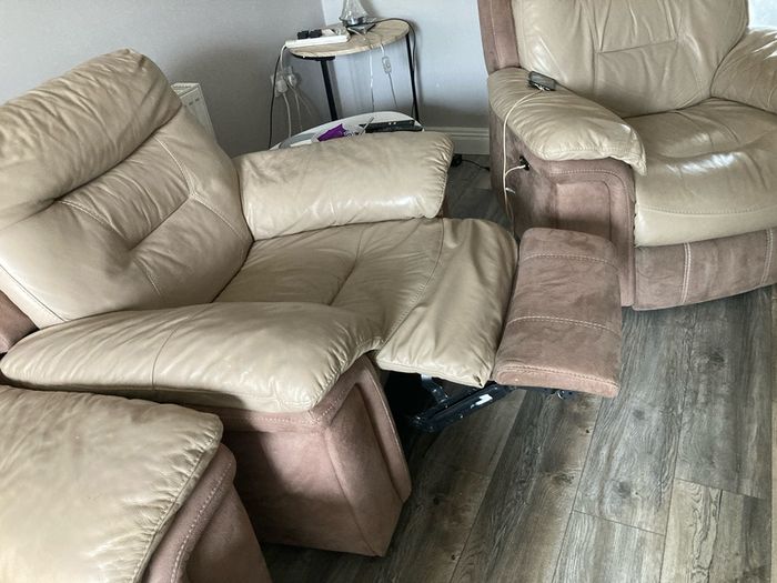 Leather Electric Recliner 3. 1. 1.