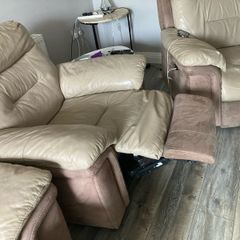 Leather Electric Recliner 3. 1. 1.
