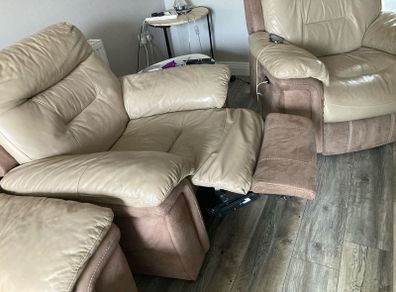 Leather Electric Recliner 3. 1. 1.