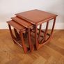 Mid Century G Plan Astro Teak Nest of Tables Vintage Retro 1960s Image 2