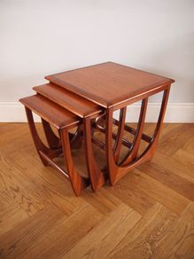 Mid Century G Plan Astro Teak Nest of Tables Vintage Retro 1960s