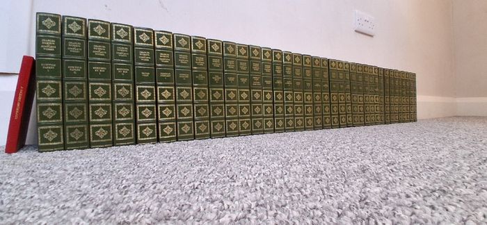 Complete 36-Vol Charles Dickens Centennial Edition and Bonus Anthology (Heron Books, 1970) With Original Inserts