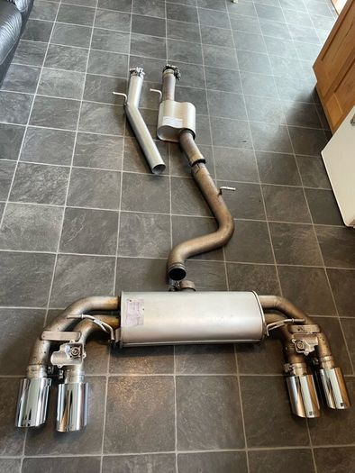Golf R mk7 Remus cat back exhaust