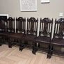 Early 20th century barley twist chairs Image 2