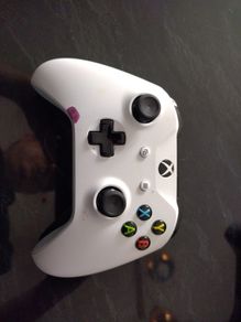 white XBOX ONE S Controller.