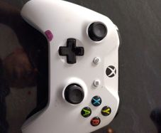 white XBOX ONE S Controller.