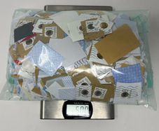 Ireland 500 grams of modern definitive stamps kiloware. Nicely clipped with little wastage.