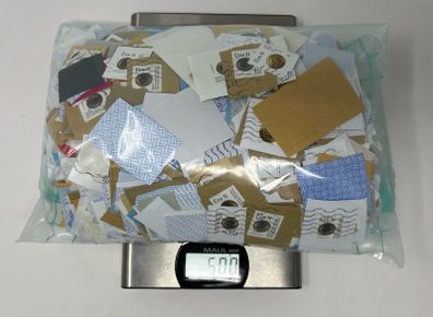 Ireland 500 grams of modern definitive stamps kiloware. Nicely clipped with little wastage.