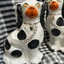 Pair of Vintage Staffordshire Dogs Image 6
